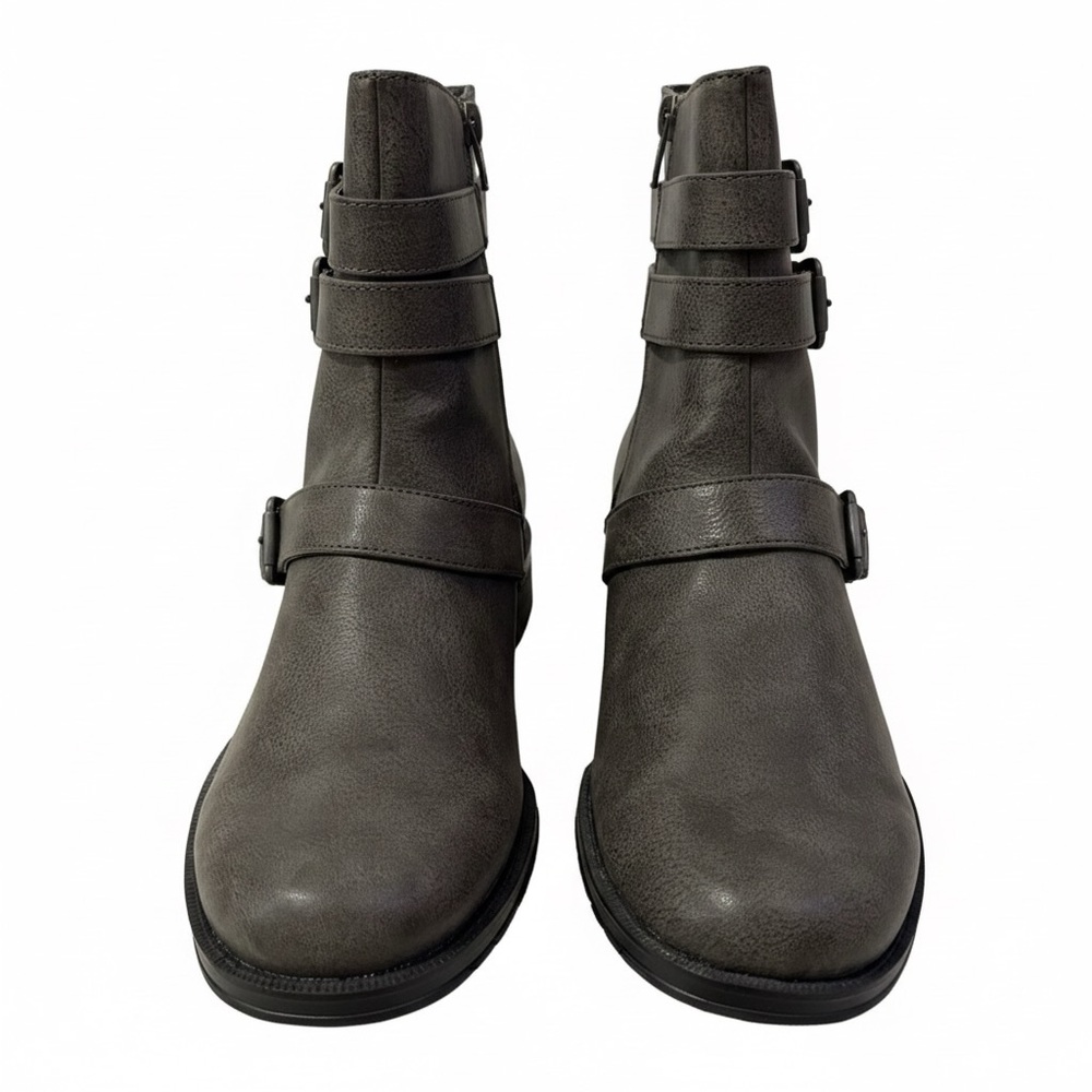 A2 by Aerosoles Women's Gray Long Stride Ankle Boots Size 10.5M NWB - Picture 2 of 6